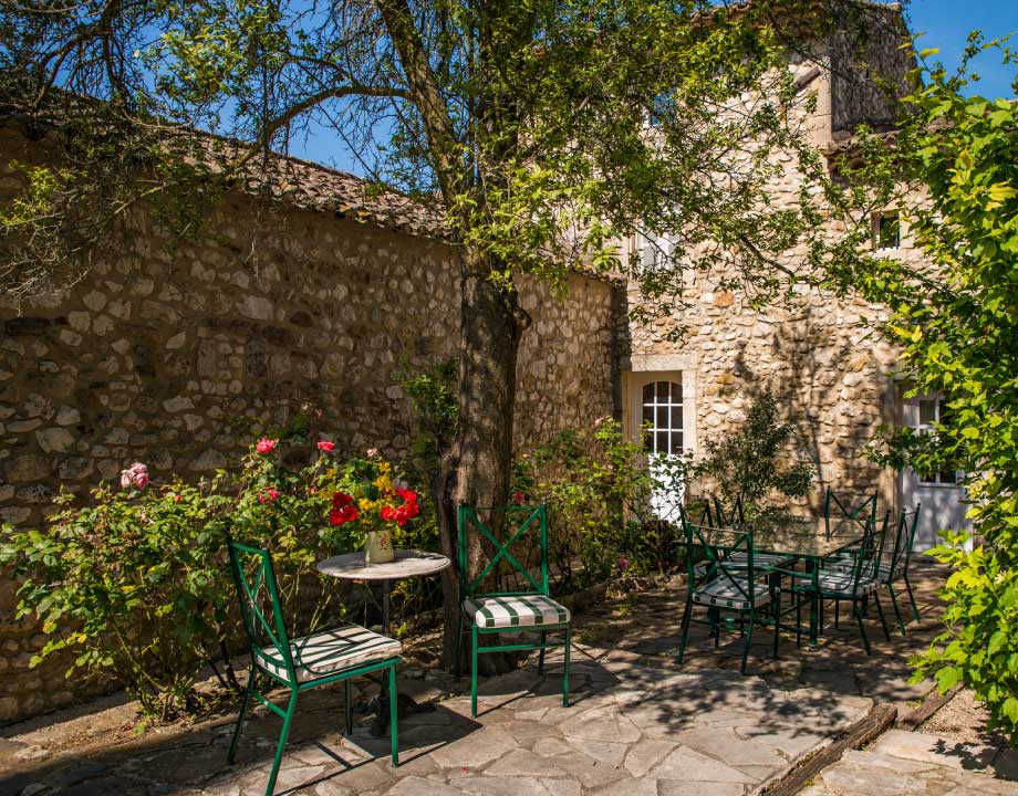 gite Terrasse exterieure La Croix du Gres