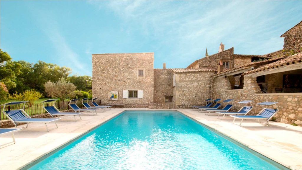 Piscine gite drome provencale