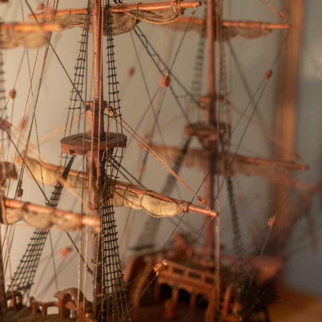 Maquette bateau drome